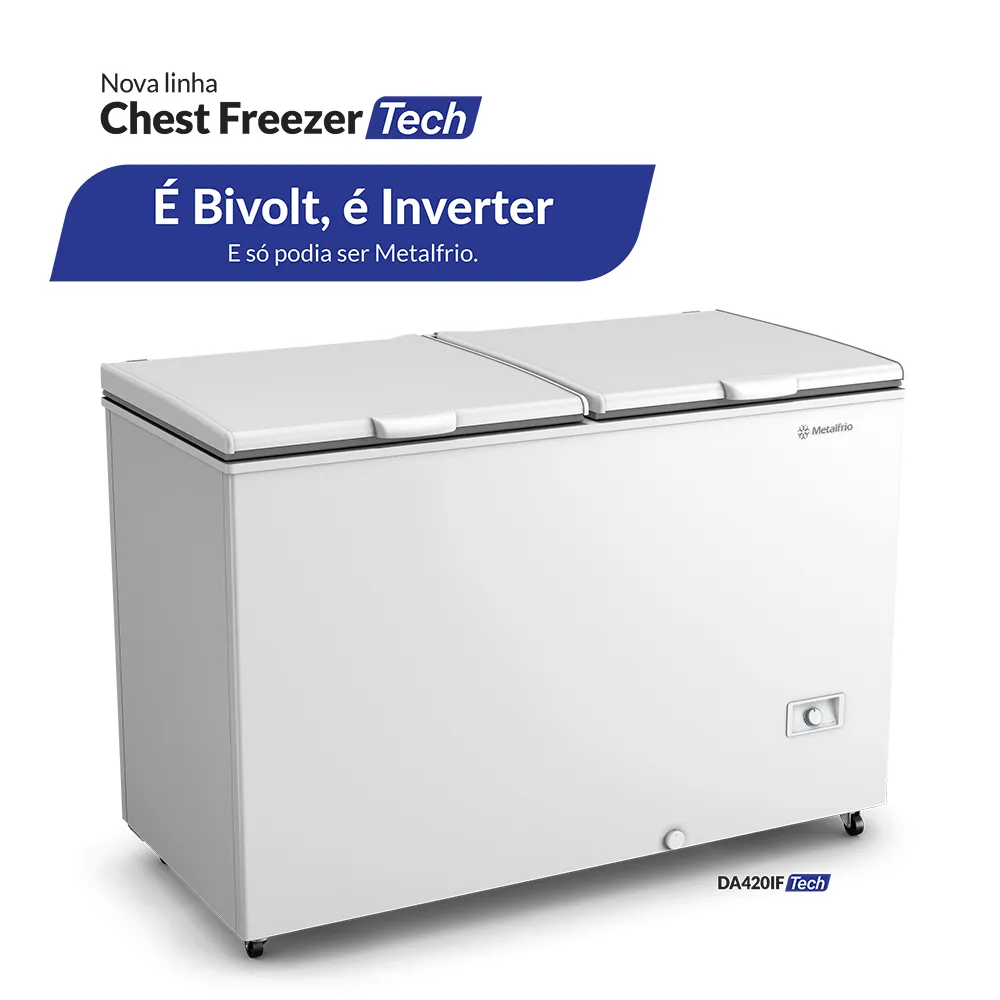 Freezer e Refrigerador Horizontal Bivolt ...